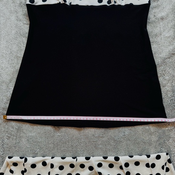 Vintage Joseph Ribkoff Parisian Black/White Polka Dot Set - Stretchy - Fits S:M - Picture 8 of 10